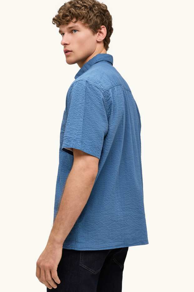 Herren - Hemd - Regular Fit - Kent - blau