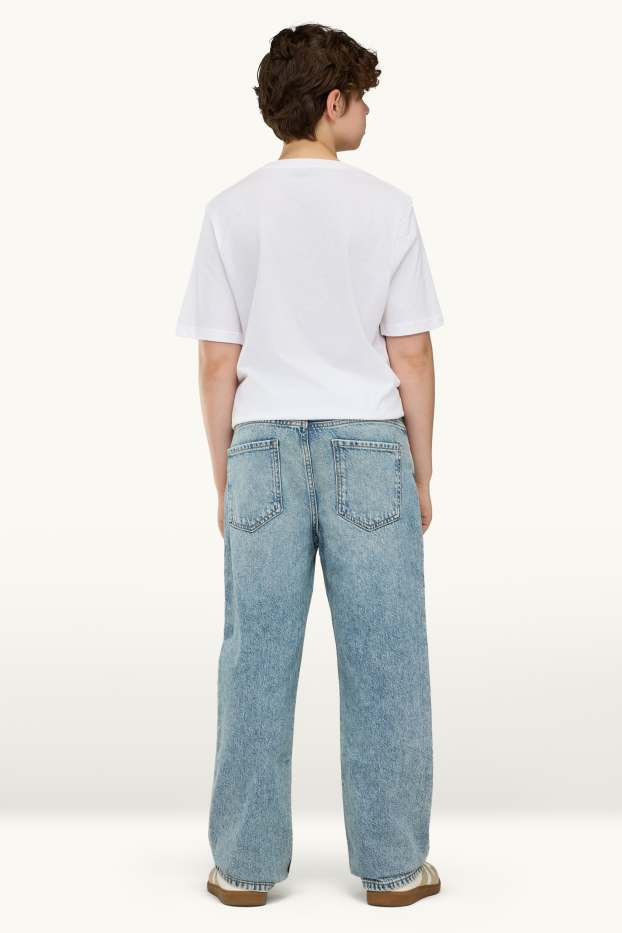 Children Boys - Relaxed jeans - blue denim