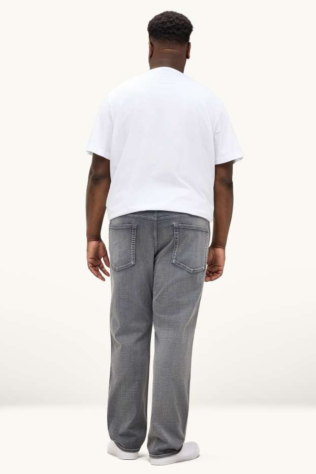 Heren - Straight jeans - LYCRA® - jeanslichtgrijs