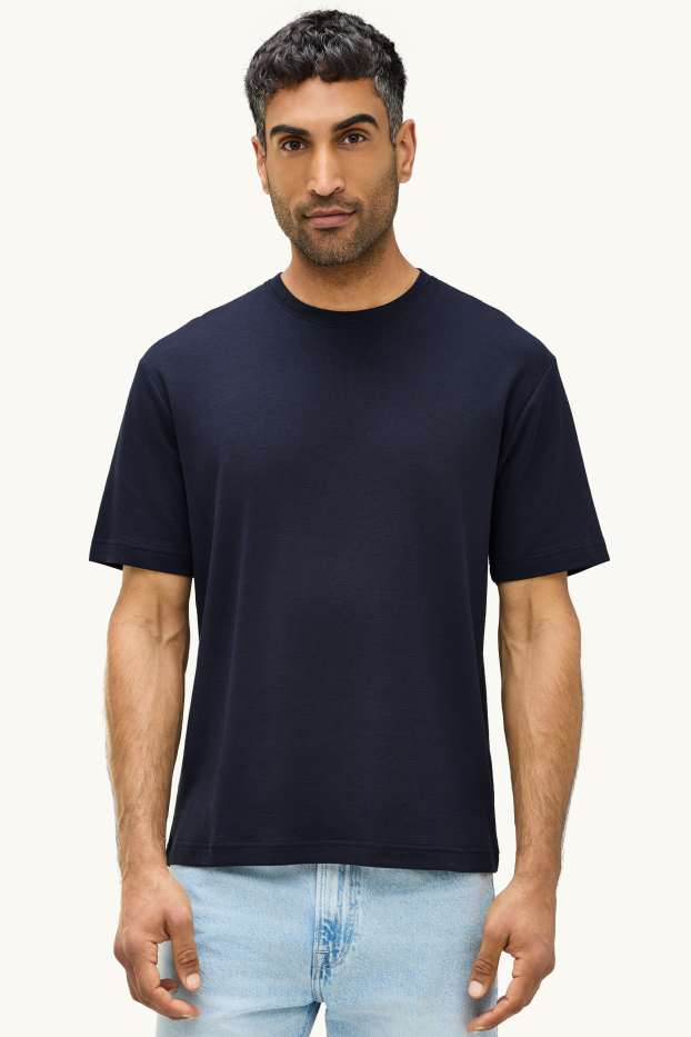 Home - Samarreta de màniga curta - relaxed fit - blau fosc