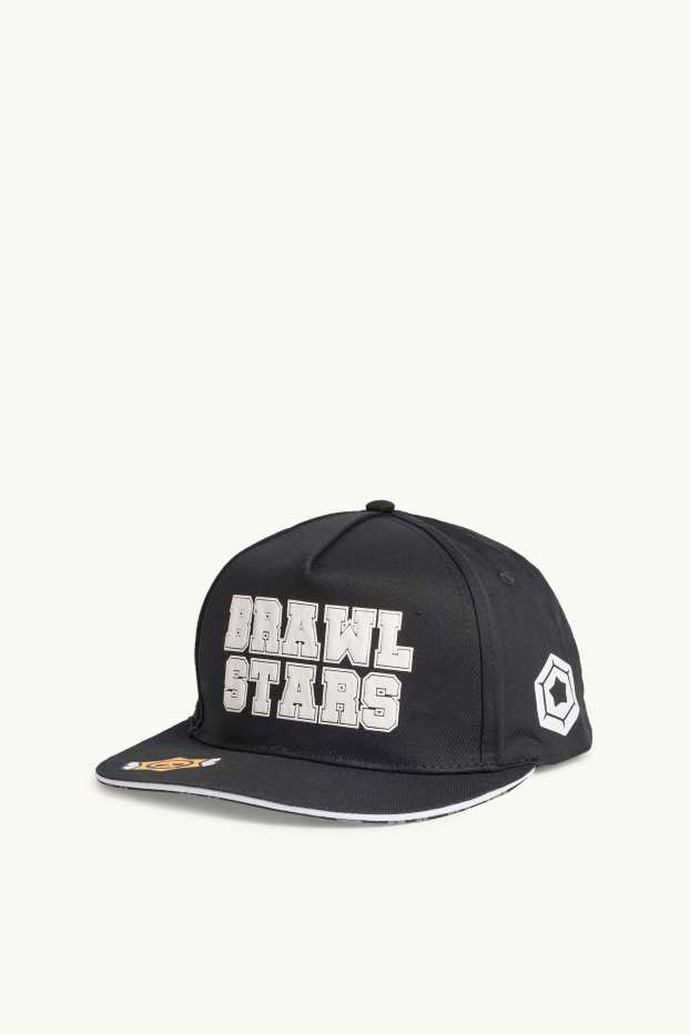 Kinder Jungen - Brawl Stars - Baseballcap - schwarz