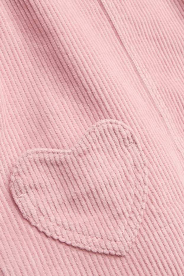 Baby Girls - Heart - baby outfit - 2 piece - rose
