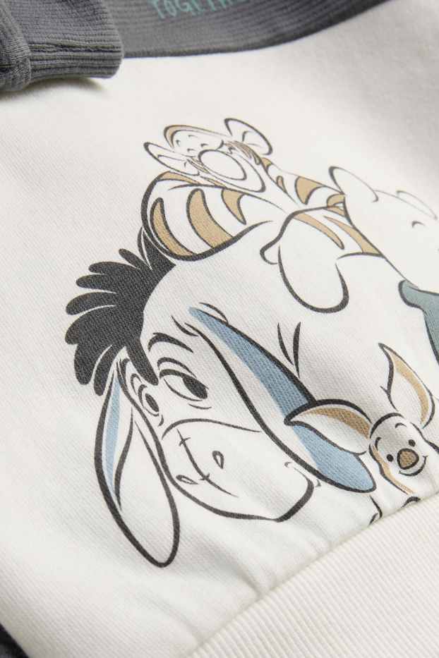 Nadó nen - Winnie the Pooh - conjunt per a nadó - acanalat - 2 peces - gris