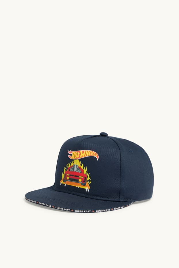 Nen - Hot Wheels - gorra de beisbol - blau fosc