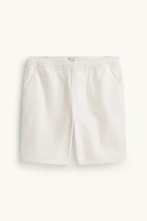 Heren - Short - wit