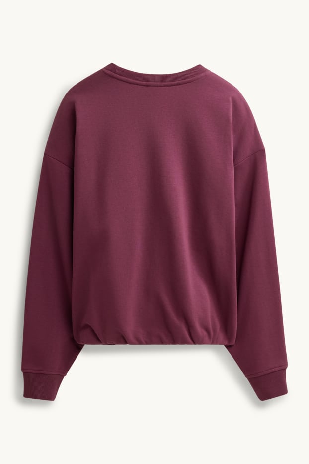 Damen - Sweatshirt - bordeaux