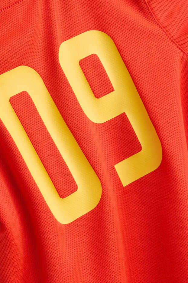 Kinder Jungen - Portugal - Kurzarmshirt - rot