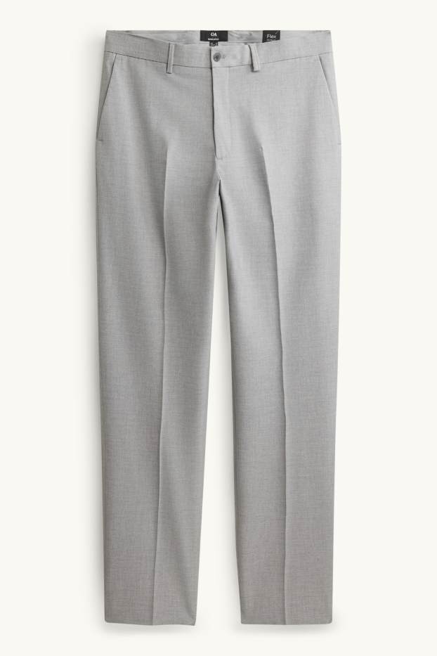 Bărbați - Pantaloni modulari - regular fit - Flex - gri