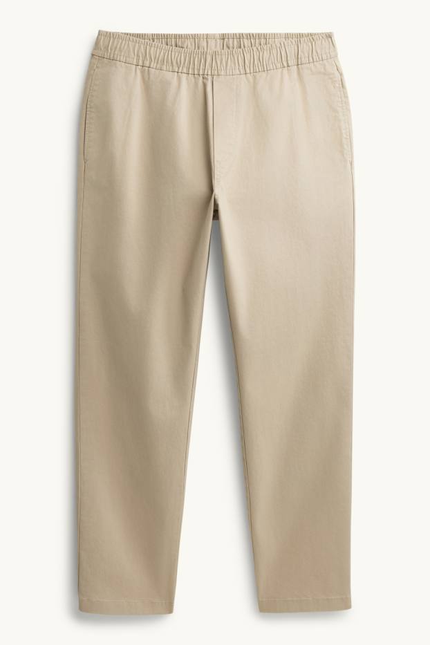 Men - Chinos - relaxed fit - beige