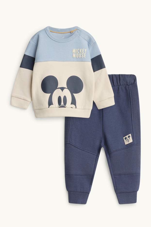 Nadó nen - Mickey Mouse - conjunt per a nadó - 2 peces - blau