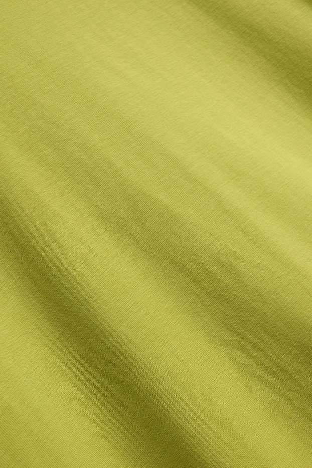 Femmes - Haut à manches longues - slim fit - vert