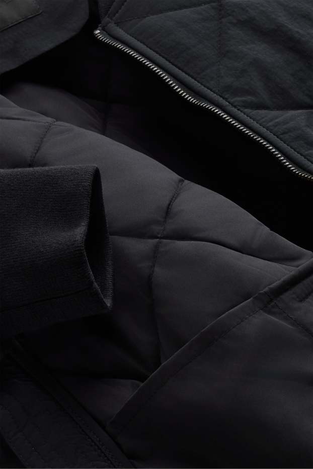 Herren - Stepp-Blouson - schwarz