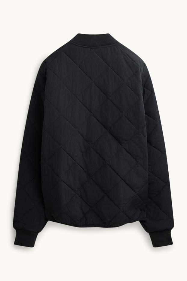 Herren - Stepp-Blouson - schwarz