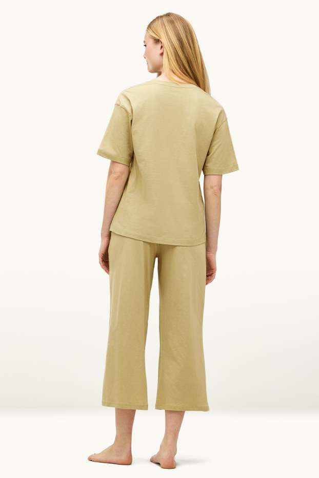 Dames - Pyjama - kaki