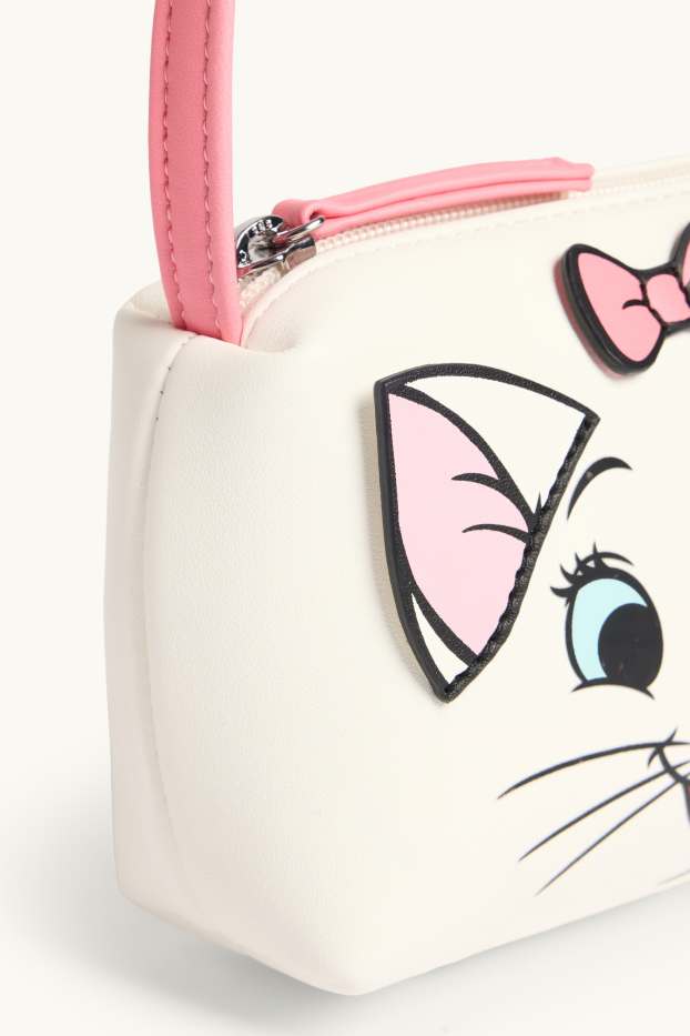 Kinder Mädchen - Aristocats - Umhängetasche - Lederimitat - weiss