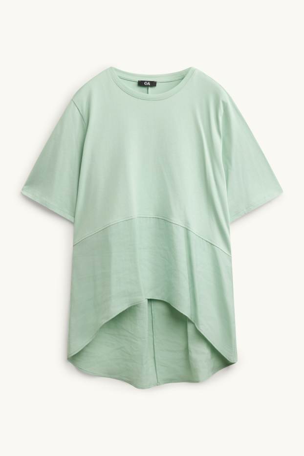 Femmes - T-shirt - vert clair