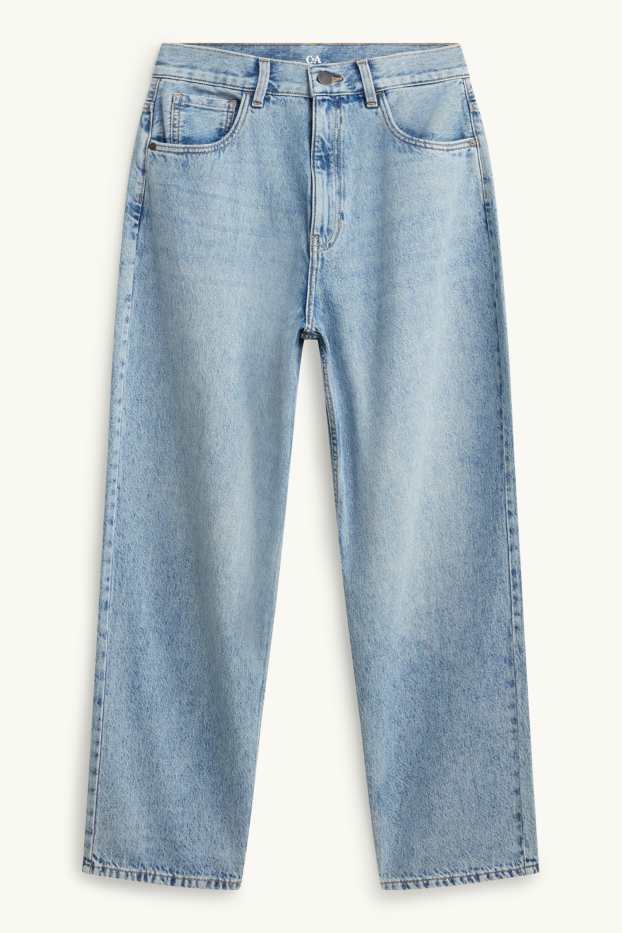 Kinderen: jongens - Baggy jeans - jeansblauw