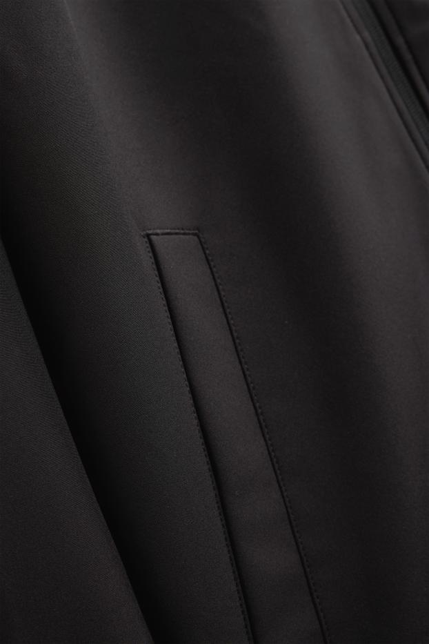 Herren - Softshelljacke mit Kapuze - wasserabweisend - 4 Way Stretch - schwarz