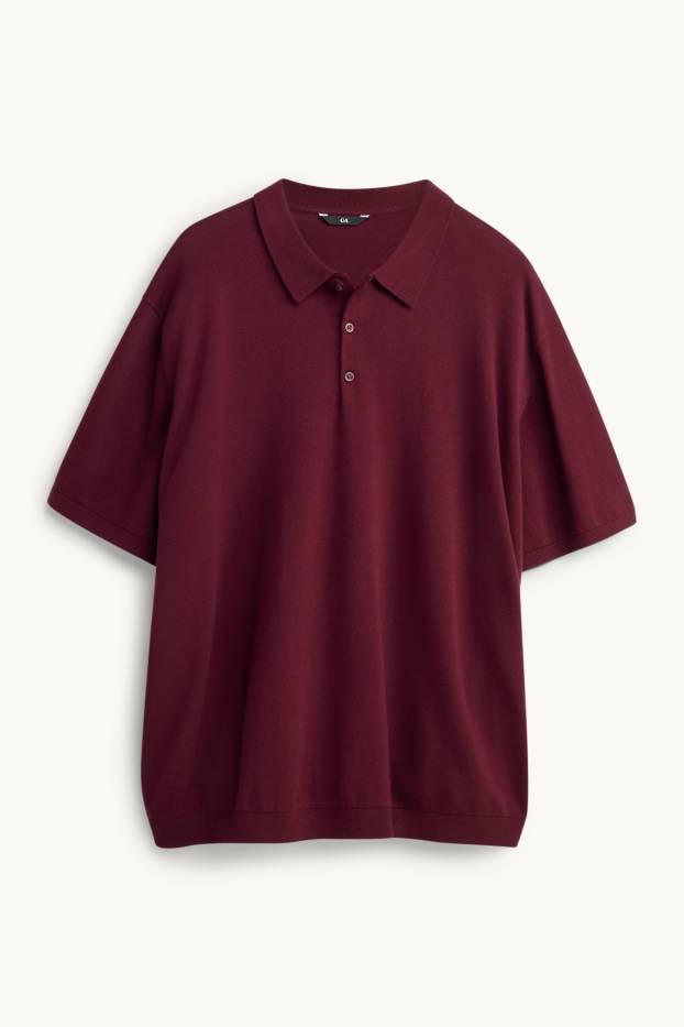 Heren - Sweatshirt - bordeaux