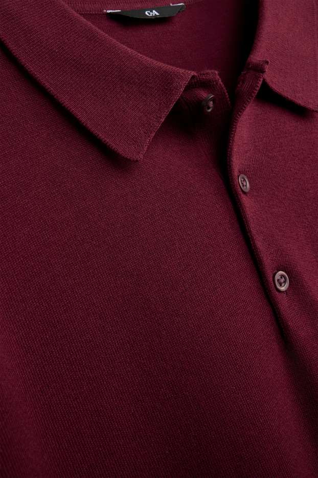Heren - Sweatshirt - bordeaux