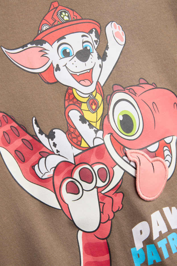 Kinderen: jongens - PAW Patrol - Marshall - longsleeve - lichtbruin