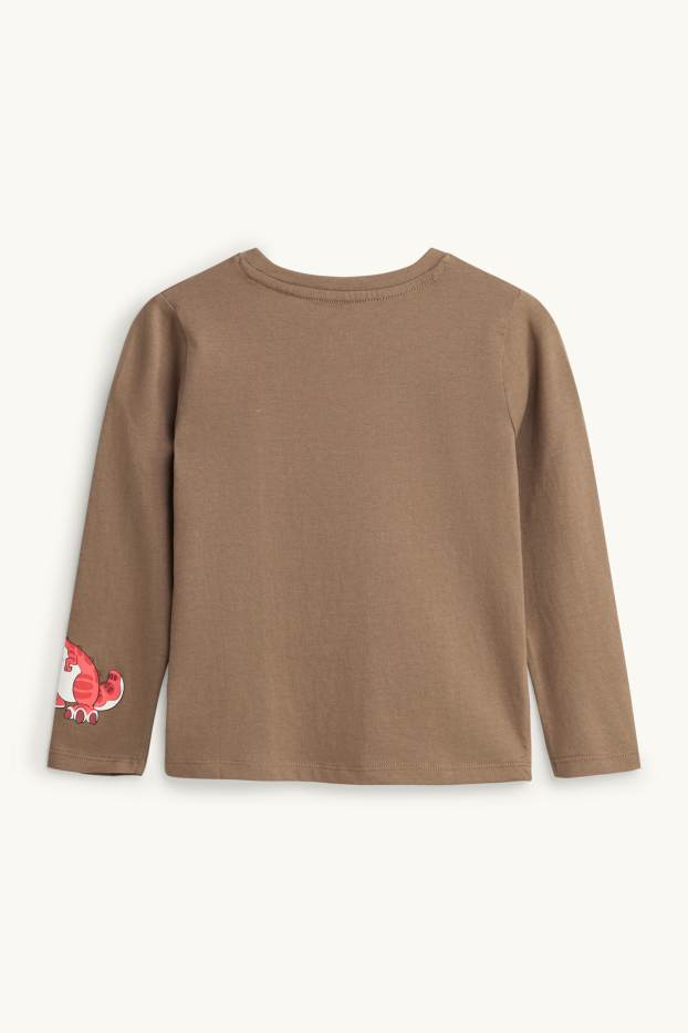 Kinderen: jongens - PAW Patrol - Marshall - longsleeve - lichtbruin