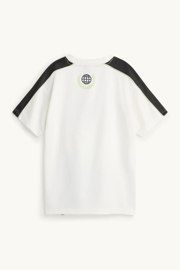 Kinderen: jongens - T-shirt - wit