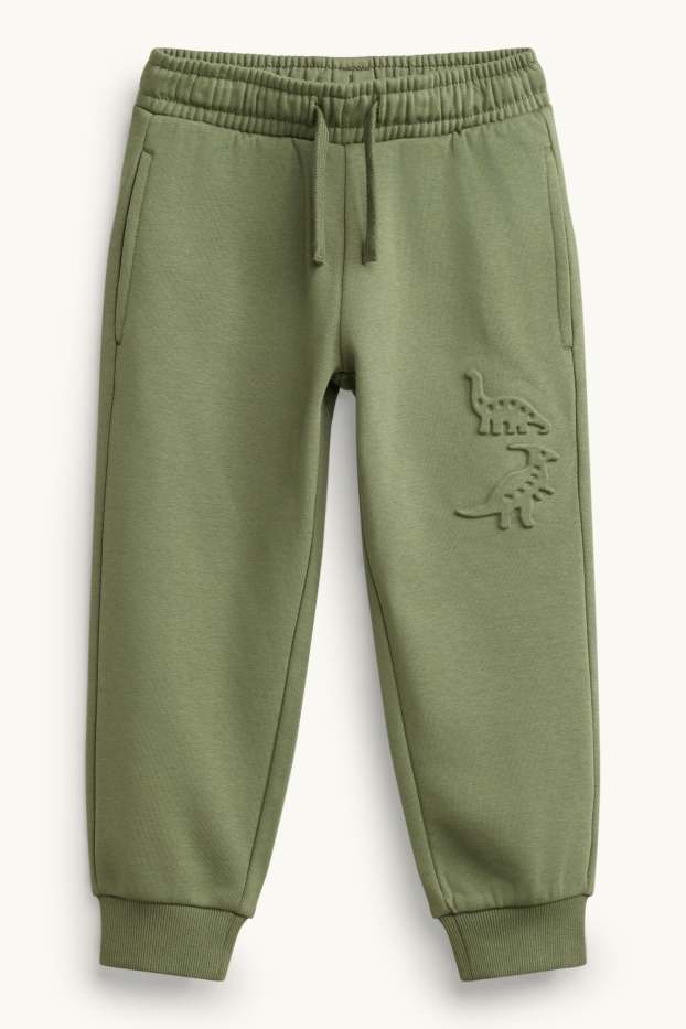 Enfants garçons - Dinosaures - pantalon de jogging - vert