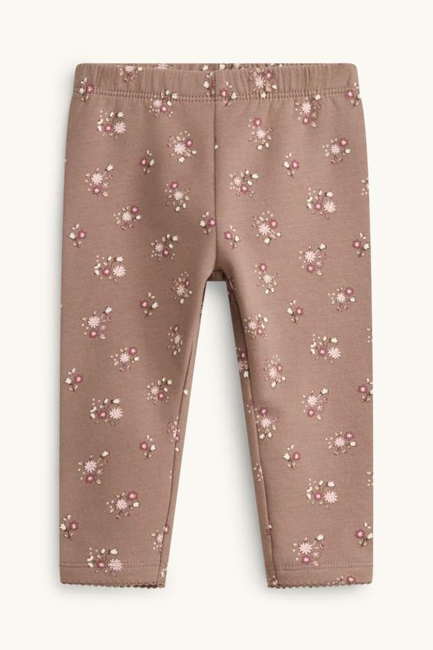 Baby: meisjes - Hello Kitty - babyoutfit - 2-delig - beige / bruin