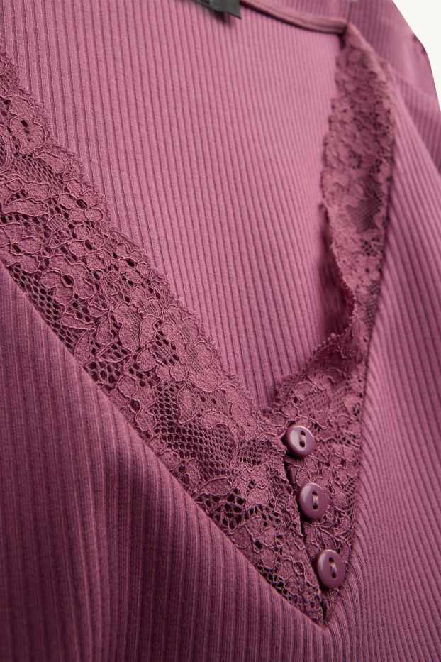 Femmes - T-shirt - violet