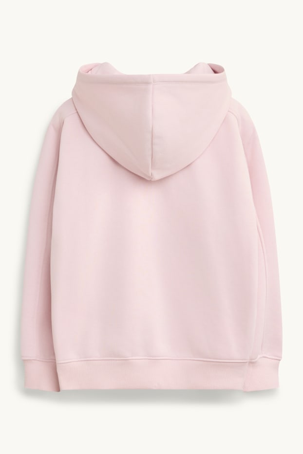 Enfants filles - Sweat à capuche - rose