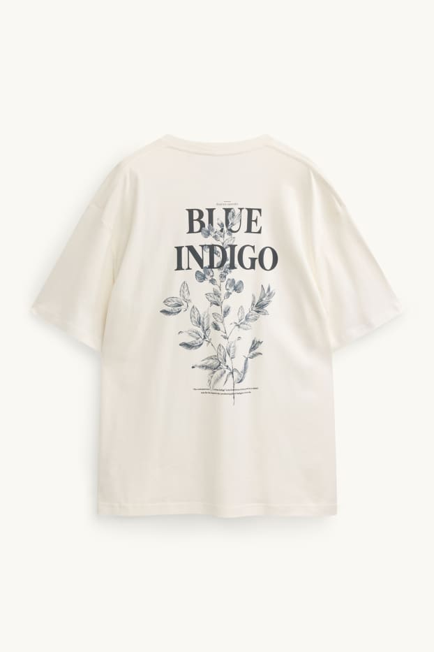 Uomo - T-shirt - relaxed fit - bianco