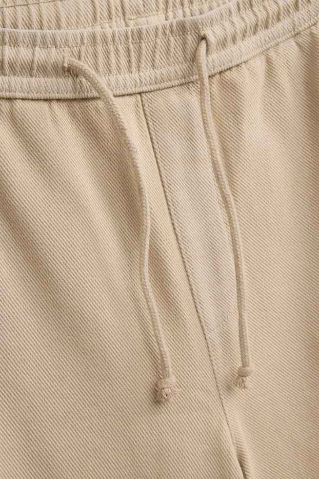 Herren - Jeans-Shorts - beige