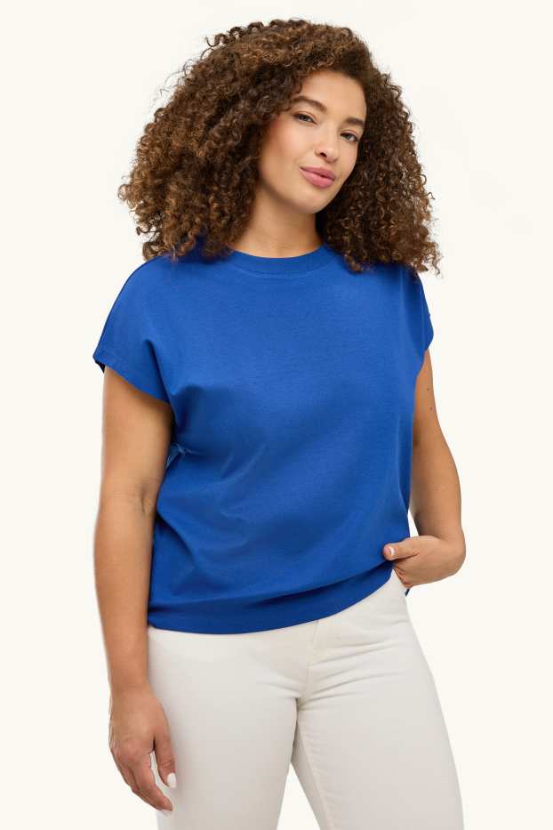 Donna - T-shirt - regular fit - blu