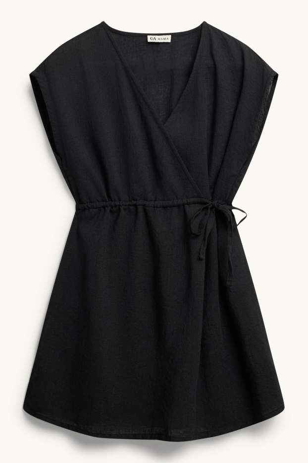 Damen - Still-Bluse - schwarz