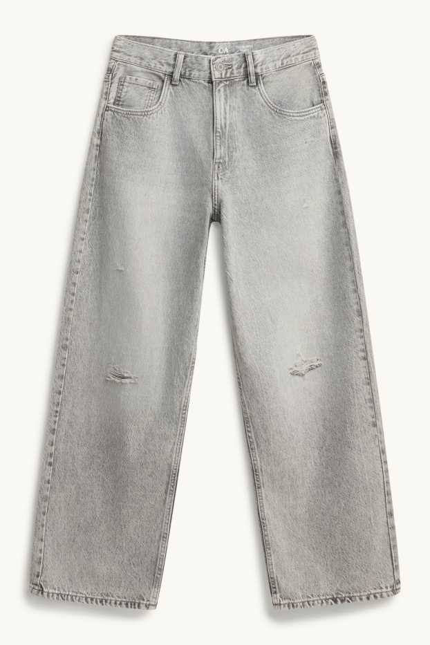 Children Boys - Baggy jeans - denim-gray
