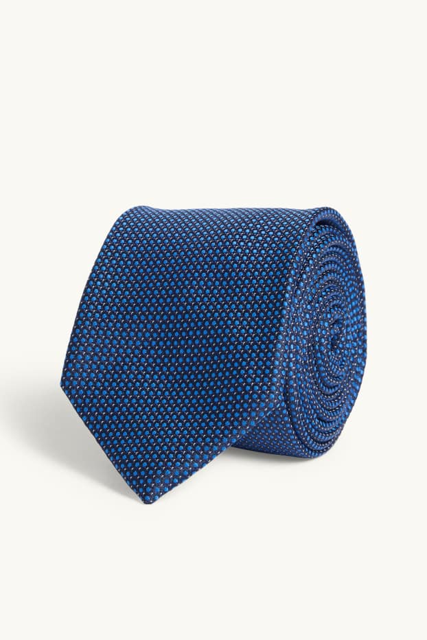 Uomo - Cravatta - blu scuro