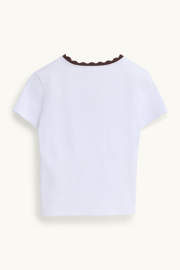 Femmes - T-shirt - blanc