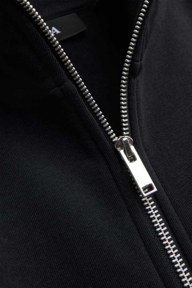 Bărbați - Cardigan tricotat - negru
