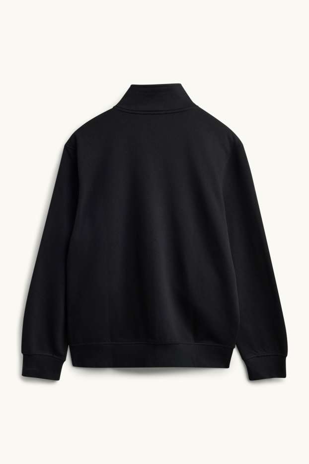 Bărbați - Cardigan tricotat - negru