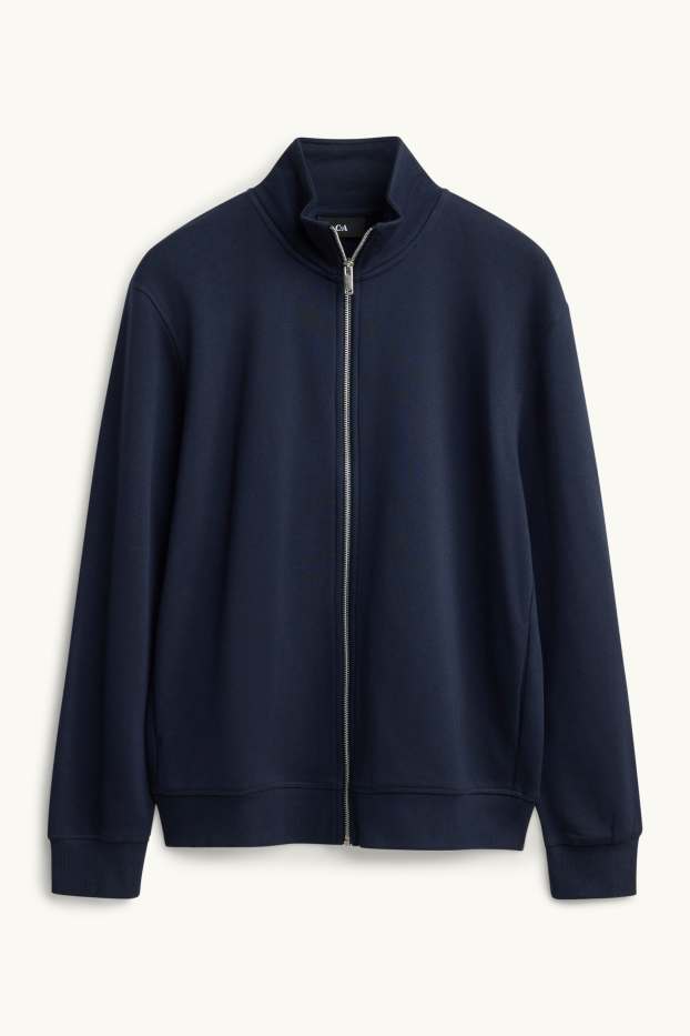 Hommes - Gilet en maille - bleu foncé