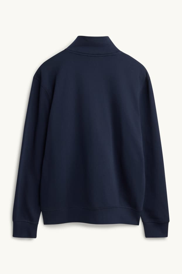 Hommes - Gilet en maille - bleu foncé