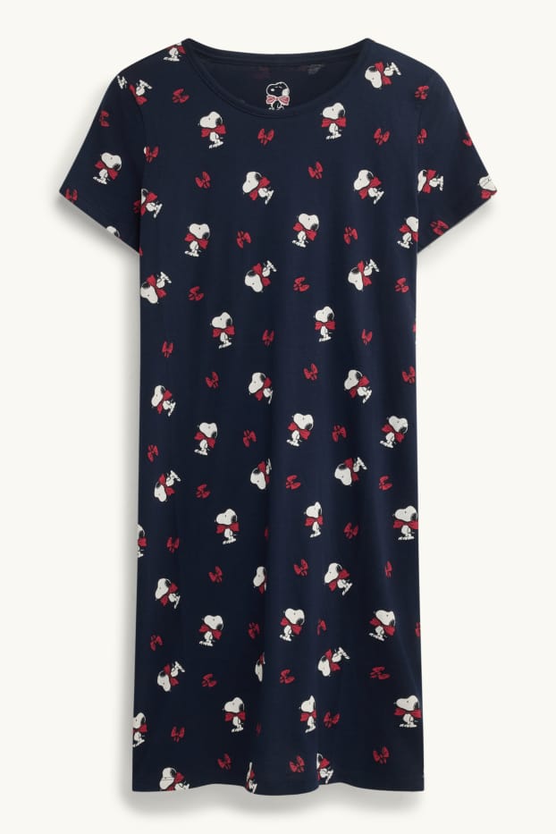 Women - Nightdress - Snoopy - dark blue