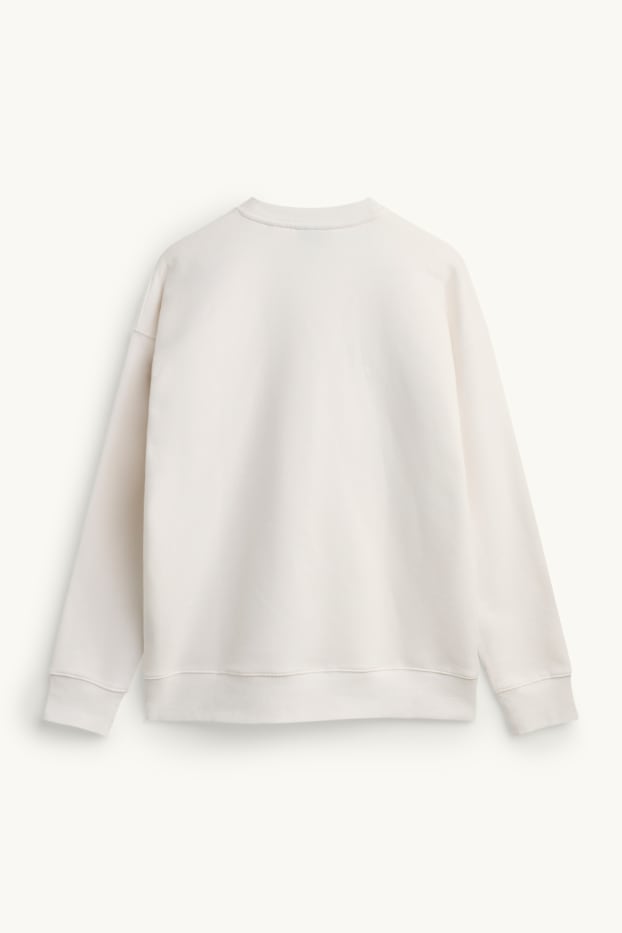 Herren - Sweatshirt - weiss