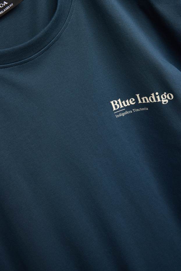Home - Samarreta de mànigues curtes - relaxed fit - blau