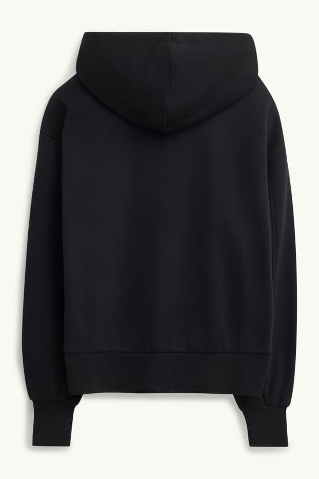 Women - Zip-through hoodie - black