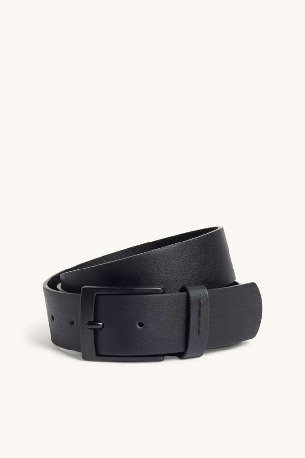 Hommes - Ceinture - matière synthétique - noir