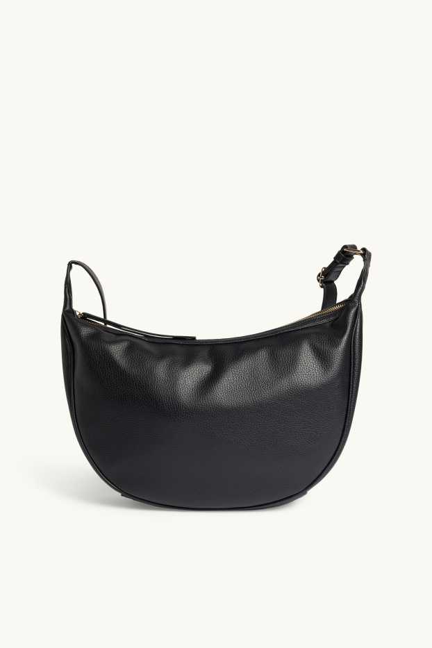 Women - Crossbody bag - faux leather - black