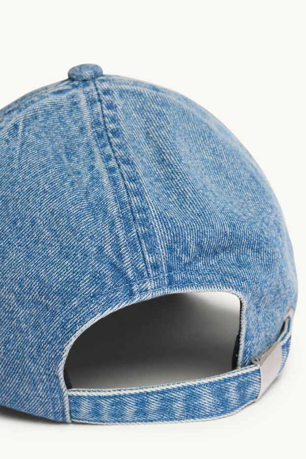 Bărbați - Șapcă de baseball din denim - denim-albastru
