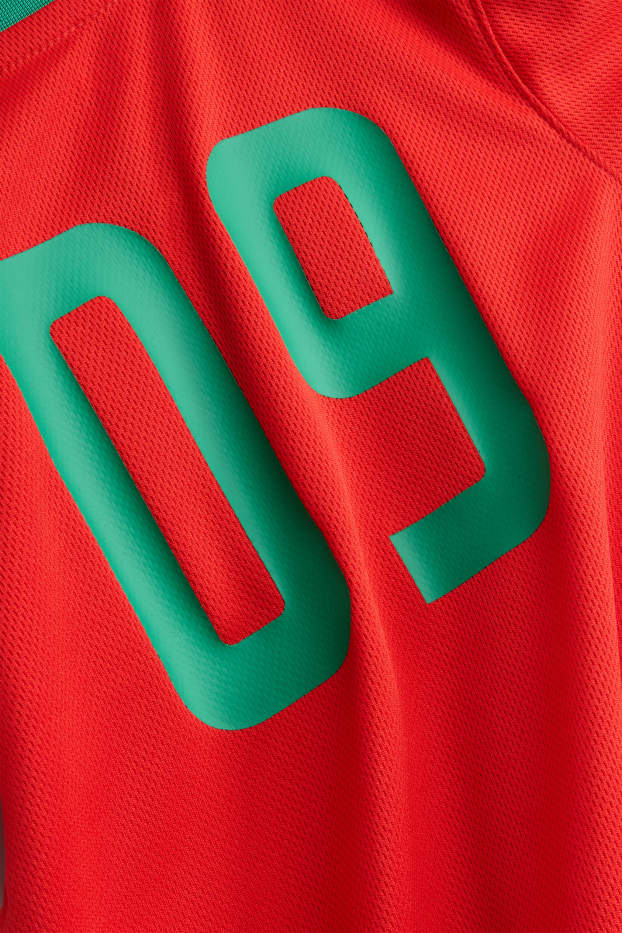 Bambini - Marocco - maglia a maniche corte - rosso
